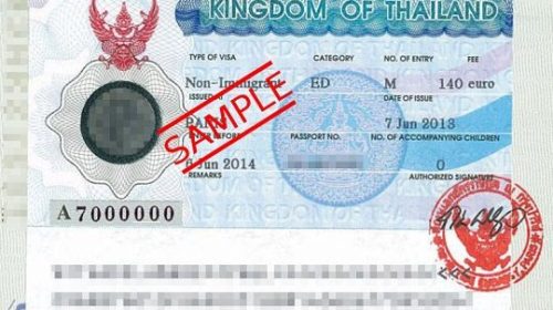 thai education visa