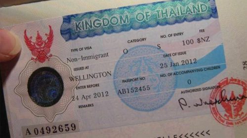 non b visa thailand