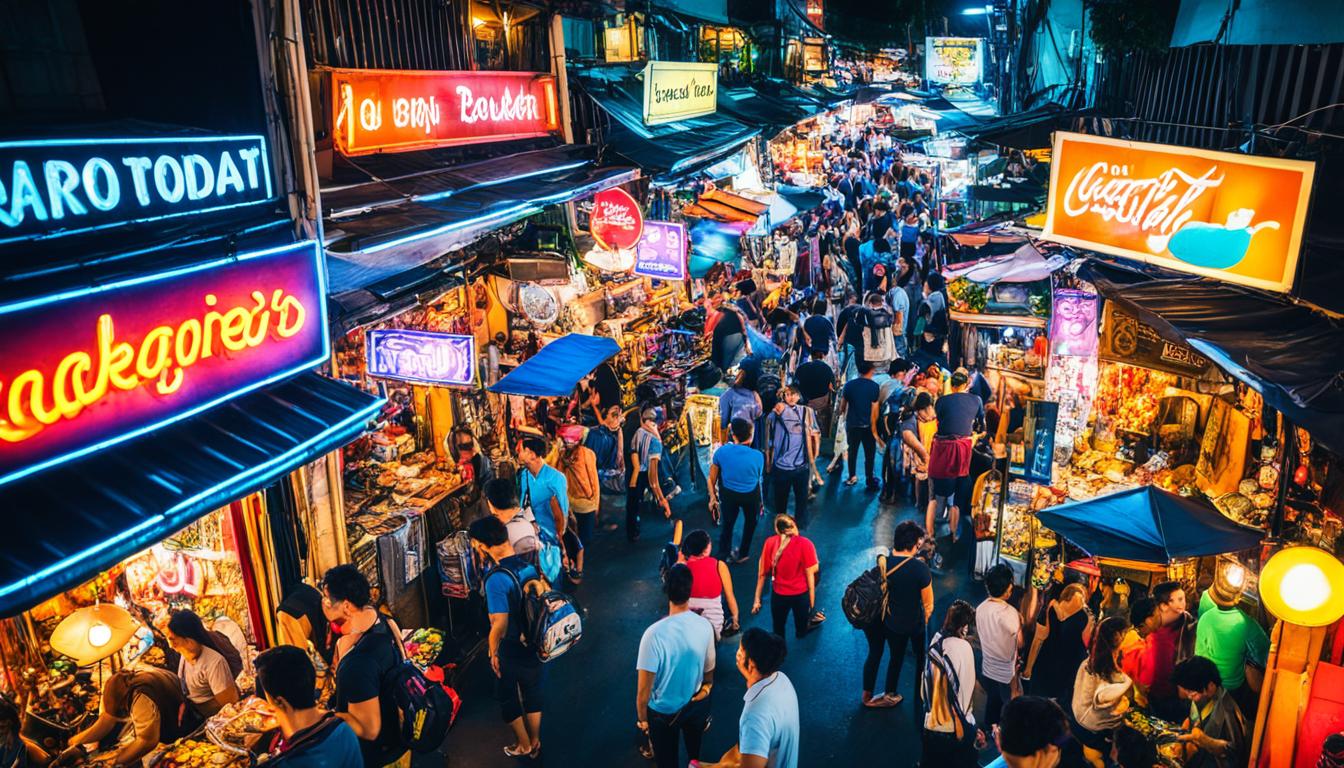 khao san road in bangkok